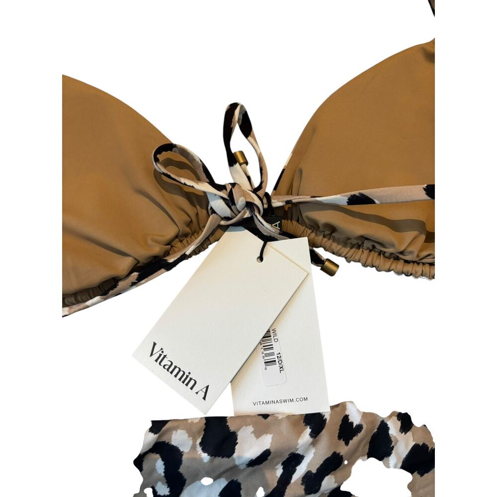 VITAMIN A BIKINI NWT SIZE LARGE/XL-DD WILDCAT - Picture 8 of 9